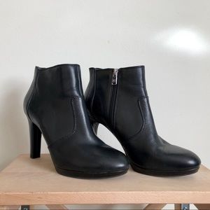 Rockport Black Leather Ally High Bootie